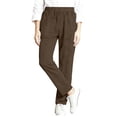 thumbnail image 2 of Corduroy Pants Women 2026 Spring Fall Elastic Waist Straight Leg Casual Work Pants with Pockets Slacks, 2 of 8