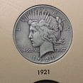 thumbnail image 2 of 1921-1935 Peace Dollar 24-Coin Complete Set XF (Dansco Album), 2 of 4