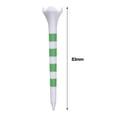 thumbnail image 2 of vnanda Plastic Golf Tees 20pcs Golf Tees High Stability Low Friction Unbreakable Simple Installation Golf Training Tools, 2 of 8