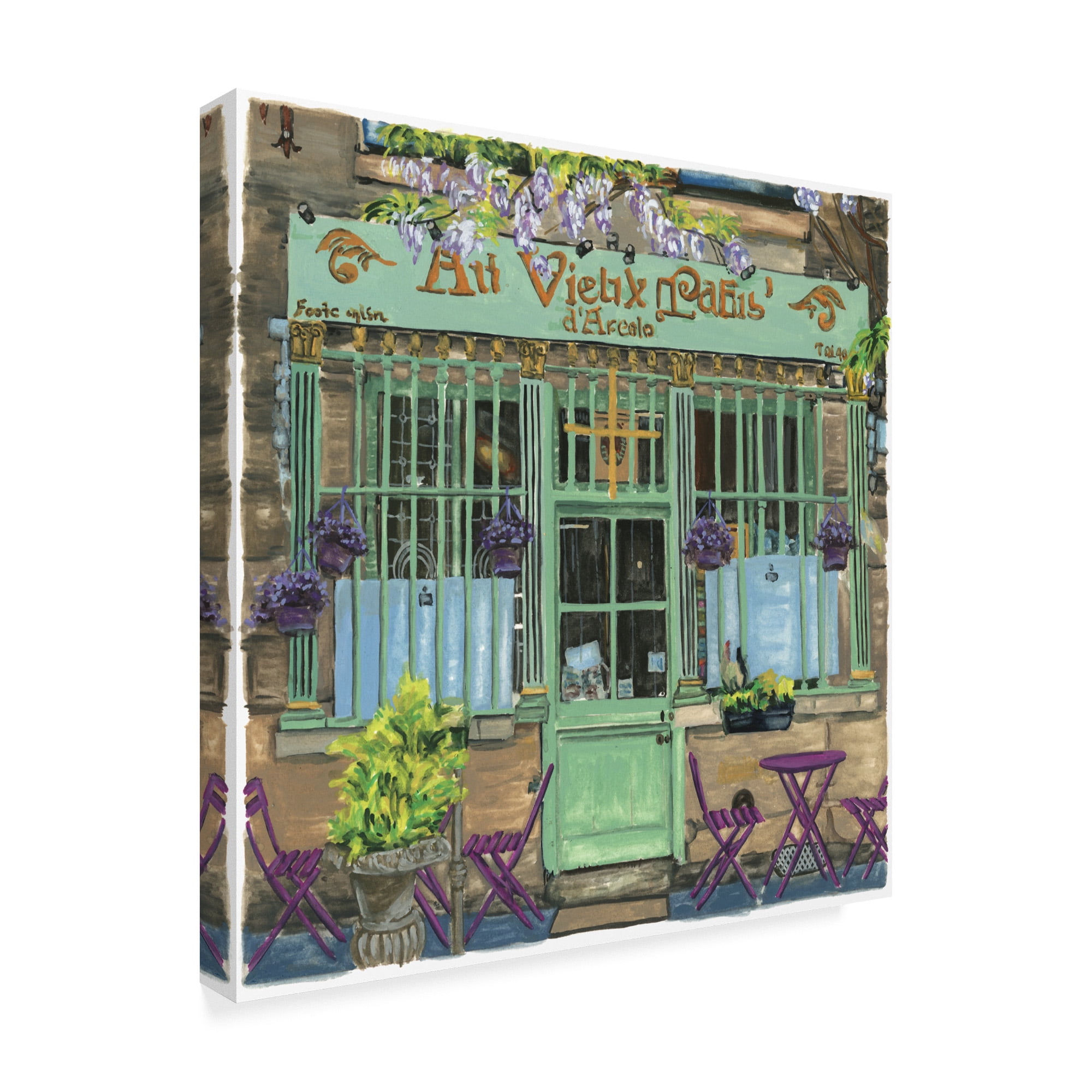 Trademark Fine Art 'Spot III' Canvas Art by Melissa Wang