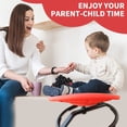 thumbnail image 4 of Jopath Kids Swivel Chair,360° Spinning Chair,200 lbs Capacity,Spinning Sensory Seat for Children,Autism-Friendly Toy with Non-Slip Metal Base,Spin Chair for Balance and Coordination,Red, 4 of 8