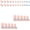 Jelly Glue Model, variant on Mixed Color Heart False Nails Easy to Apply Stylish Pattern for Women Nail Decoration Glue Models