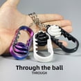 thumbnail image 3 of 3D Printed Fidget Keychain Toy, 1-Pack, Stress Relief Keyring For S & Teens, Sensory Toy Keychain With Textured Grip, Keychains For Bags, Keys, Purse, Fidget Tool For, 3 of 6