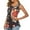 Black, variant on LAVA Women's Plus Size Floral Tank Top Crew Neck Summer Tops Blouse (Red, 2XL)
