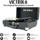 thumbnail image 3 of Victrola Vintage Tocadiscos portátil Bluetooth de 3 velocidades con altavoces incorporados | Sonido de audio de tocadiscos mejorado | Marsala, número de modelo: VSC-550BT-ML, 3 of 5
