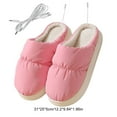 thumbnail image 2 of Yucurem Electric Heated Slippers Plush Heated Foot Warmer Boot Christmas Gifts (Pink), 2 of 6