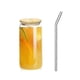 thumbnail image 2 of 6 pcs 16 oz Beer Can Glass with Lid and Straw, Can Glass Beer Cans c, 2 of 5