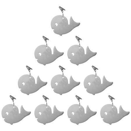 

Jueka 10pcs/set Stainless Steel For Tabletops DIY Table Cloth Weights Clip Cute Modern