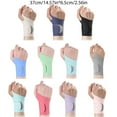 thumbnail image 2 of Adjustable Wrist Compression Wrap Elastic Breathable Fitness Wrist Support Brace, 2 of 13