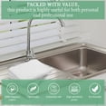 thumbnail image 2 of AIR-100% Cotton Terry Towel Cleaning Rags White 14'x17'|Pack of 60|Grade White Rags|Soft Large Cleaning Rags|Super Absorbent|Quick Dry|Multipurpose Towels|Restaurant Towels|Reusable Shop Rags, 2 of 4