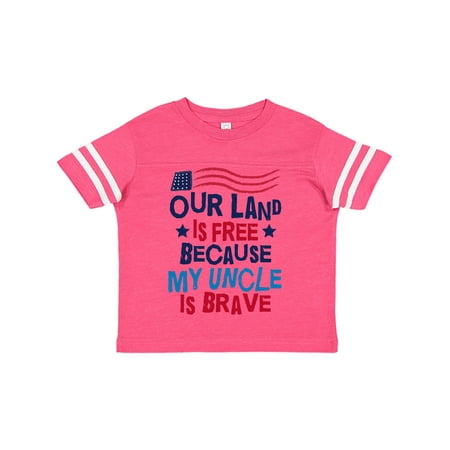 

Inktastic Military Uncle Proud Nephew Freedom Gift Toddler Boy or Toddler Girl T-Shirt