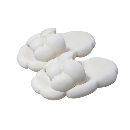 

Cloud Slippers for Women and Men Pillow Slippers Bathroom Sandals Women Men Slippers Home Couple Shoes Indoor Outside Soft Soled Slippers 6