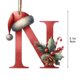 thumbnail image 3 of 26 Letras Adornos del Árbol de Navidad Colgante, Decoraciones Personalizadas del Árbol de Navidad de bricolaje, Característica de Decoración Colgante de Árbol de Navidad de Acrílico, 3 of 6