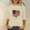 Beige, variant on Womens Shirts Summer 250Th 3/4 Sleeve Flag Graphic American Patriotic Wear Birthday T 250 Anniversary Usa Shirt Women Multicolor 2XL
