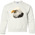 thumbnail image 2 of Inktastic Bald Eagle Youth Sweatshirt, 2 of 4