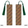thumbnail image 2 of Kdxio Sunflowers Mushrooms Print Metal Tassel Bookmarks,Perfect Gift for Art Lovers and Bookworms Metal Bookmarks for Women, 2 of 8