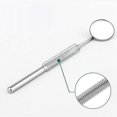 thumbnail image 2 of 2 espejos de maquillaje desmontables para extensiones de pestañas, color plata., 2 of 3