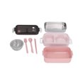 thumbnail image 1 of Oubit Portable Bento Box,Lunch Box 2 Tier Double Insulated Lunch Box Insulated Lunch Box Power Packed Performance, 1 of 9