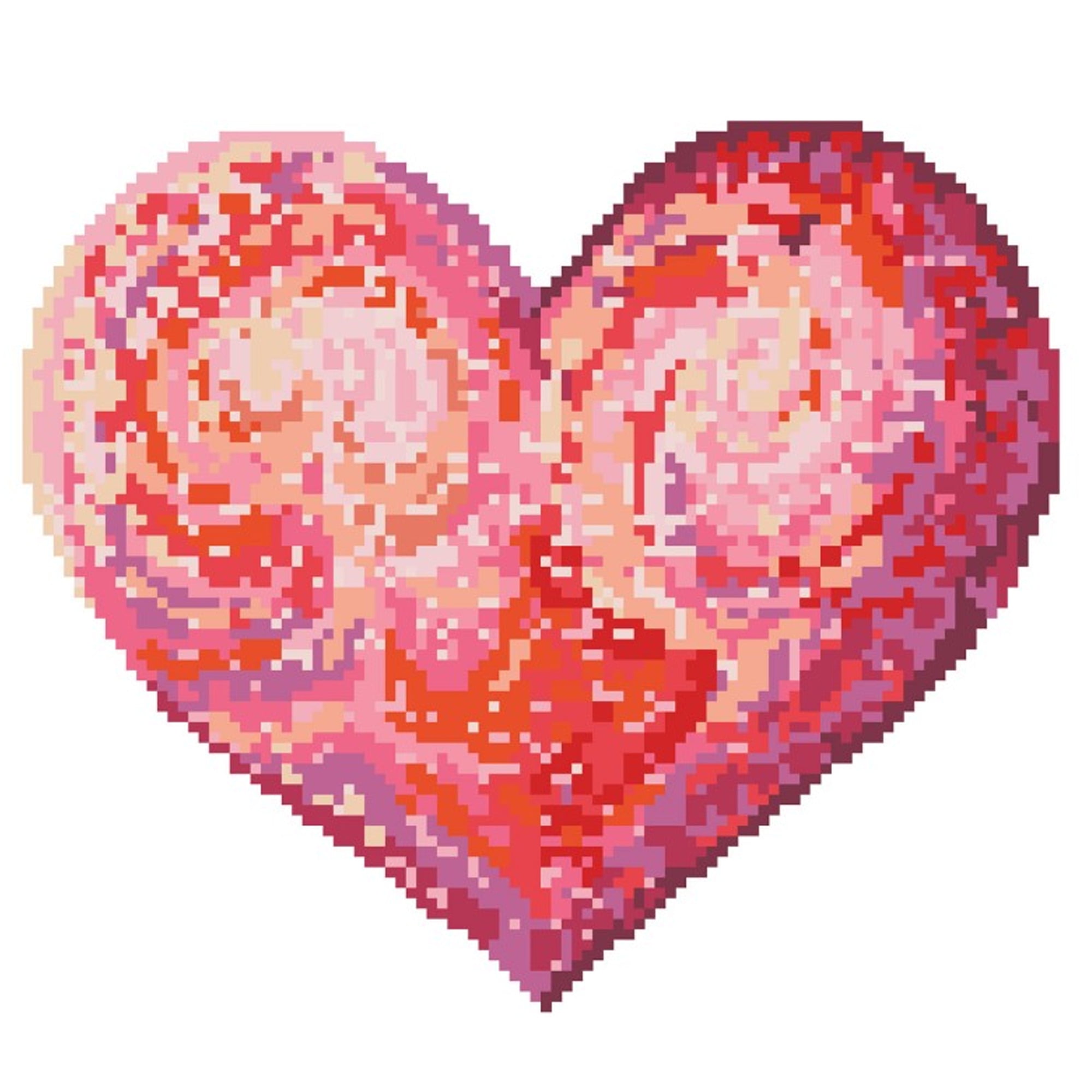 Diamond Dotz Heartfelt with Frame Heart Diamond Painting Kits for Adults - Diamond Art Kits a Relaxing Creative Craft Kit with Dotz Gems 12"x12"
