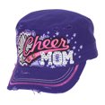 thumbnail image 2 of Top Headwear Cheer Mamá Momada Cadete ajustable angustiada - Púrpura CHL Sombrero de cadete, 2 of 2
