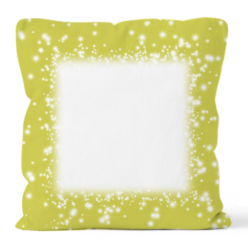10Pcs Sublimation Blank Plain Colorful Pillow Case Covers 15.7 * 15.7 inch Home Decorative Pillowcase Cushion Cover with Concealed Zippers for DIY Heat Press Printing (Light Blue)
