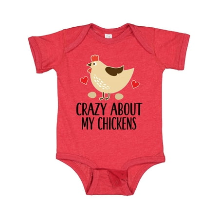 

Inktastic Cute Chicken Farming Gift Baby Boy or Baby Girl Bodysuit