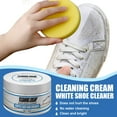 Functional Sponge Cleaning White Shoe Decontamination Scrubbing Yellow
