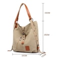 thumbnail image 7 of SPRING PARK Multifunctional Canvas Lady Casual Women Portable Cross-body Bag, 7 of 7