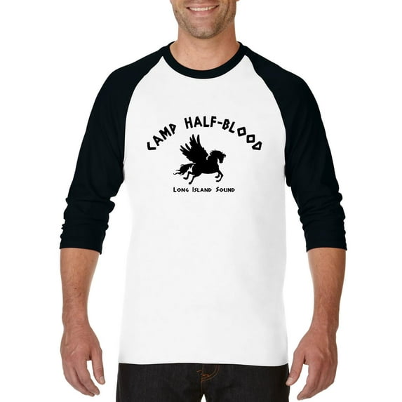 Artix - Mens Raglan Sleeve Baseball T-Shirts - Camp Half Blood Demigods