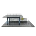 thumbnail image 3 of Parking Lot Diorama Miniature Scene Model Toy Car Storage Box Easy Assembly for Collectors Home Office Display, 3 of 9