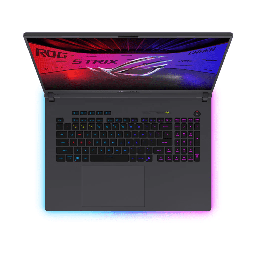 Asus ROG Strix G18 G815 Gaming AI PC Laptop 18" 2.5k (2560x1600) 240Hz (100% DCI-P3, 3ms) Intel 24-core Ultra 9 275HX 32GB DDR5 1TB SSD GeForce RTX 5060 RGB Backlit Wi-Fi7 Win11 Copilot AI