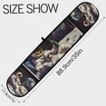 thumbnail image 3 of Yayeee Double Oven Mitt Kitchen Heat Resistant Baking 35" x7" Quilted Glove, Beige Astronaut, 3 of 6