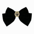 thumbnail image 1 of Lazos de terciopelo para el pelo, pinzas de cinta, pasadores clásicos para coleta, negros y rojos, para mujeres y niñas, fiestas, vacaciones y cumpleaños, decoración elegante, 1 of 3