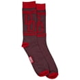 thumbnail image 4 of Marvel Daredevil Chaussettes Mi-Mollet à Double Symbole D, 4 of 6