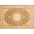 thumbnail image 1 of Ahgly Company Indoor Rectangle Medallion Orange Traditional Area Rugs, 5' x 8', 1 of 1