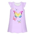 thumbnail image 1 of oqasdz Robes pour Filles Robe d'Été Décontractée Col Rond Sans Manches Coupe Ample Tenue de Maison Confortable pour Enfants de 3 à 10 Ans, 1 of 2