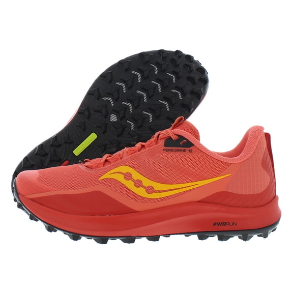 Saucony Peregrine 12 Womens Shoes Size 6, Color: Coral/Redrock