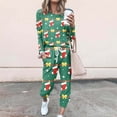 thumbnail image 2 of Lindreshi Womens 2 Piece Lounge Sets Women's Christmas Fashion Long Sleeve Casual Set, 2 of 6