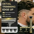 thumbnail image 6 of Obacre Hair Clippers Professional Cordless for Men,Engraved Design Body Barber Clippers for Hair Cutting Kit, Wireless LCD Display Hair Trimmers Set, 6 of 9