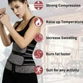 thumbnail image 2 of Generic Sweat Waist Trainer for Women Waist Cincher Tummy Control Waist Shaper Workout Slim Belly Band, 2 of 7