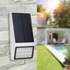 thumbnail image 2 of Lámpara de pared con energía solar, 15 luces LED, para exteriores, jardín, camino, paisaje, valla, patio, color blanco, 2 of 8