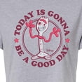thumbnail image 3 of Toy Story 4 - Today Is Gonna Be A Good Day Forky - Juniors Cropped Cotton Blend T-Shirt, 3 of 5