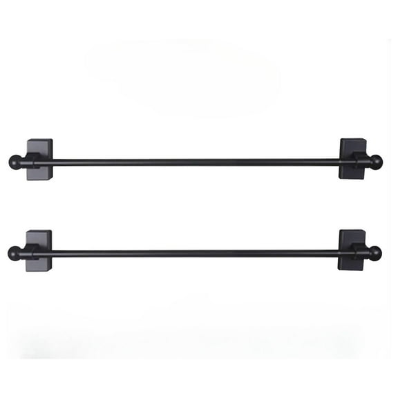 Domovina Self-adhesive/ Wall Mount Rod 17-30 inches long (Set of 2)