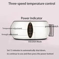 thumbnail image 3 of Vibrating Massage Belt with Soothing Heat, Wearable Waist Wrap with 4 Modes for Abdominal & Back Relaxation, 3 of 8