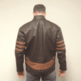 thumbnail image 2 of Wolverine Genuine Leather Jacket X-Men Movie Logan Costume Hugh Jackman Origins, 2 of 2
