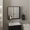 Black 02, variant on Bathroom Vanity, Malibu 62" Tall Double Door Corner Linen Cabinet with Four Shelves Black, Black Bathroom Storage Cabinet,Particle Board Bathroom Shelving, Bath & Faucets Bathroom Storage