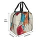 thumbnail image 3 of Easygdp Colorful Dachshund Art Bolsa Térmica Premium - Tela Oxford Impermeable, Gran Capacidad, Bolsillo Frontal, Unisex para Trabajo, Escuela, Actividades al Aire Libre y Picnics, 3 of 8