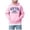 Pink, variant on Printed Hoodie for Girls Toddler Baby Boy Girl Fleece Pullover Sweatshirt Solid Color Crewneck Blouse Shirt Tops Warm Fall Winter Clothes (Grey,4-5 Years)