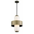 thumbnail image 1 of Corbett Lighting - Melrose - Four Light Pendant-Vintage Brass Finish, 1 of 3