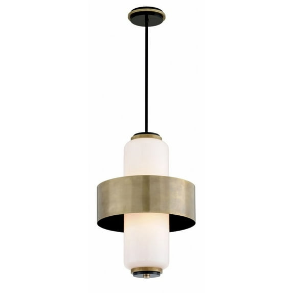 Corbett Lighting - Melrose - Four Light Pendant-Vintage Brass Finish